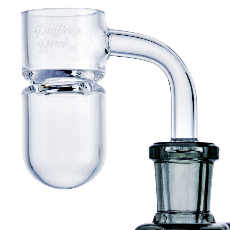 Puffing Birdâ„?Splash Guard Quartz Banger