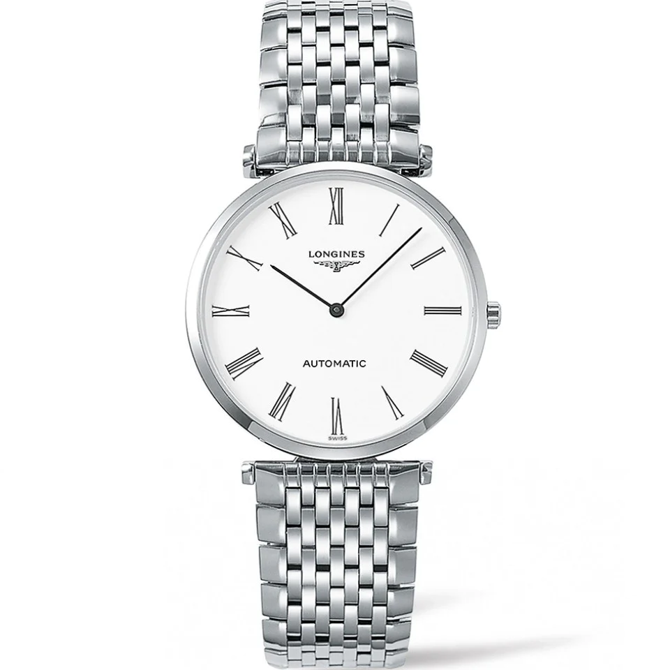 Longines La Grande Classique 36MM Automatic White Dial Stainless Steel Watch L49084116