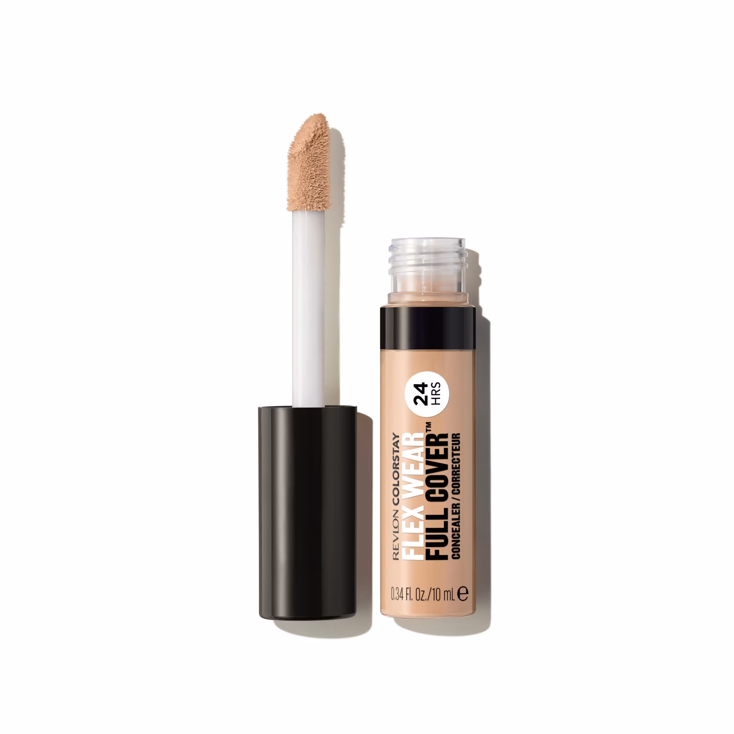 ColorStay Flex Wear, Full Cover Concealer, angereichert mit Hyaluronsäure und Vitamin E, flexibel und langanhaltend