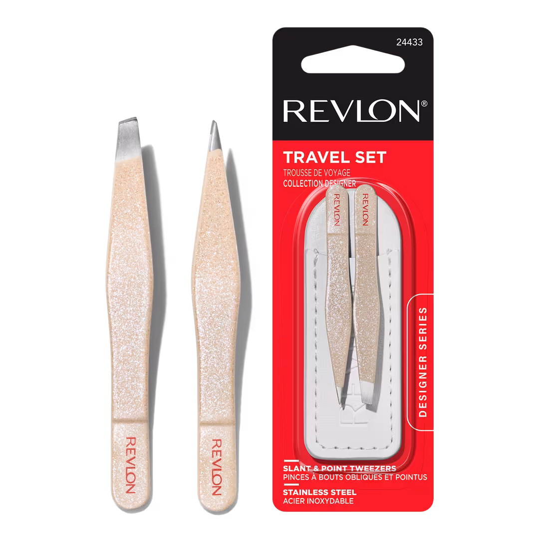 Revlon  The Designer Collection Mini Tweezer Set To Go