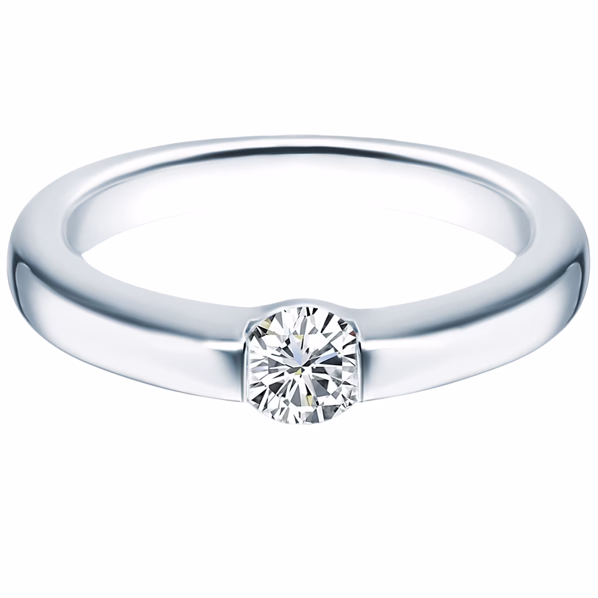 Ring Sterling Silber Zirkonia in Silber