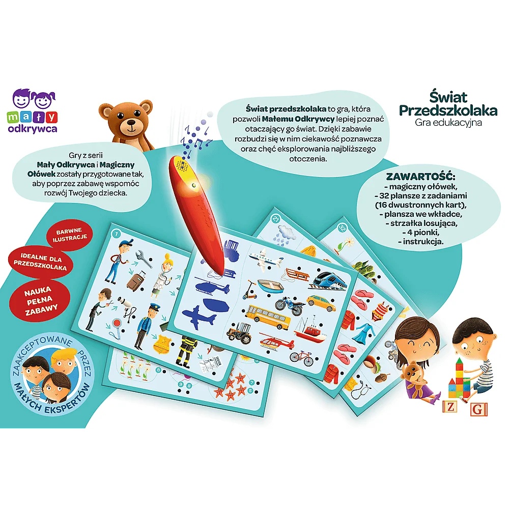 Gra Dla Dzieci Świat Przedszkolaka Magiczny Ołówek