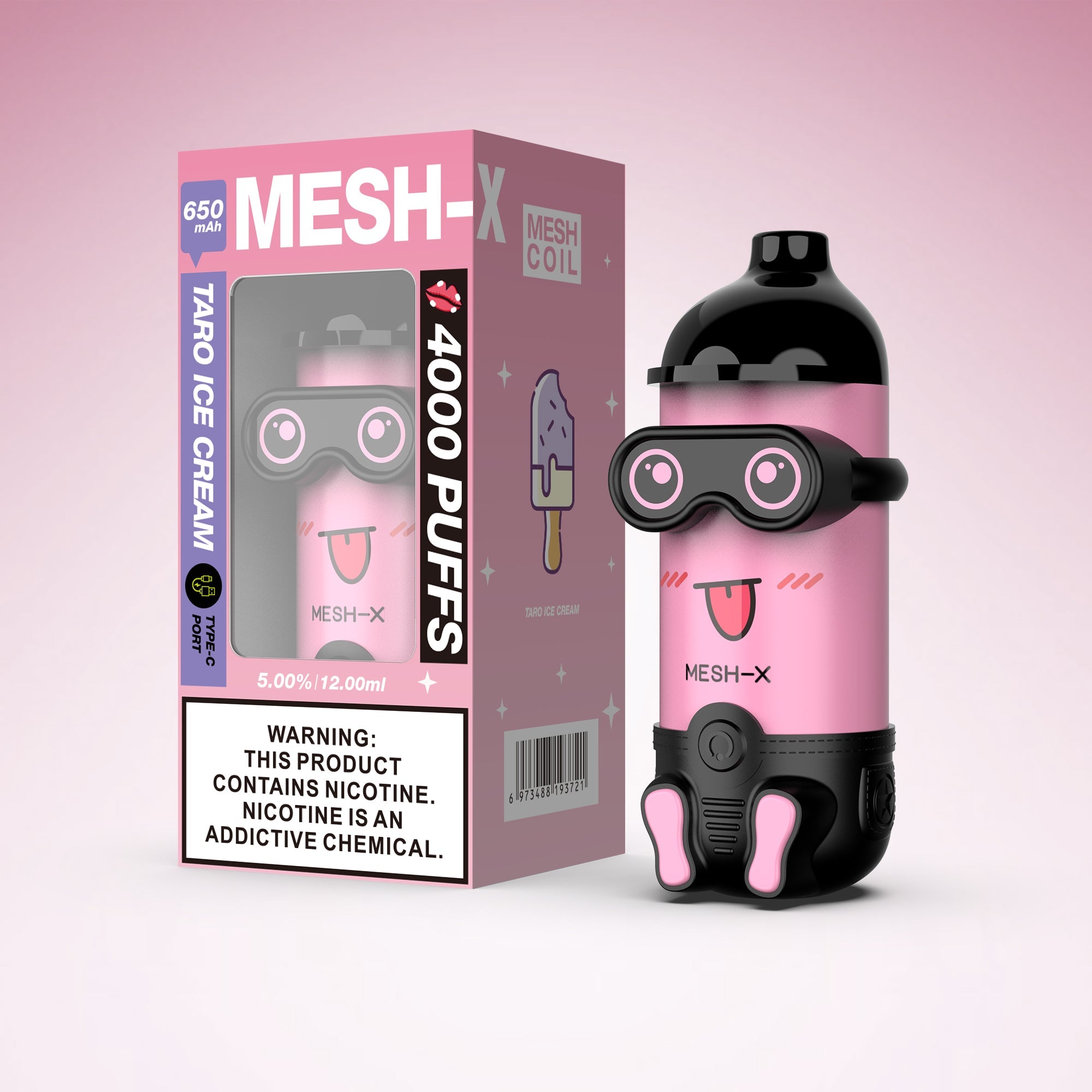 MESH-X Rechargeable Disposable Vapes