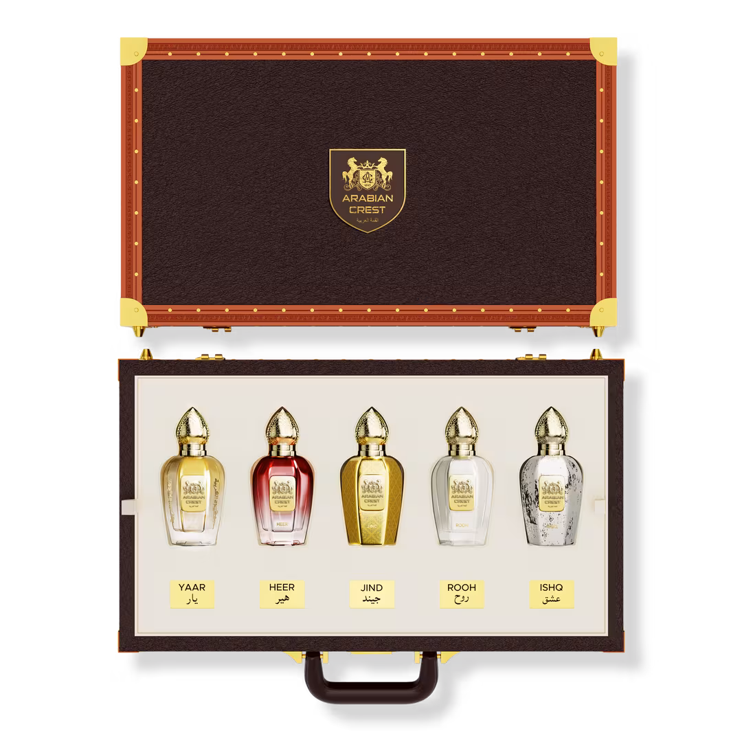 ARABIAN CREST DUBAI  The Empress’s Legacy Portfolio Eau de Parfum Vanity Trunk