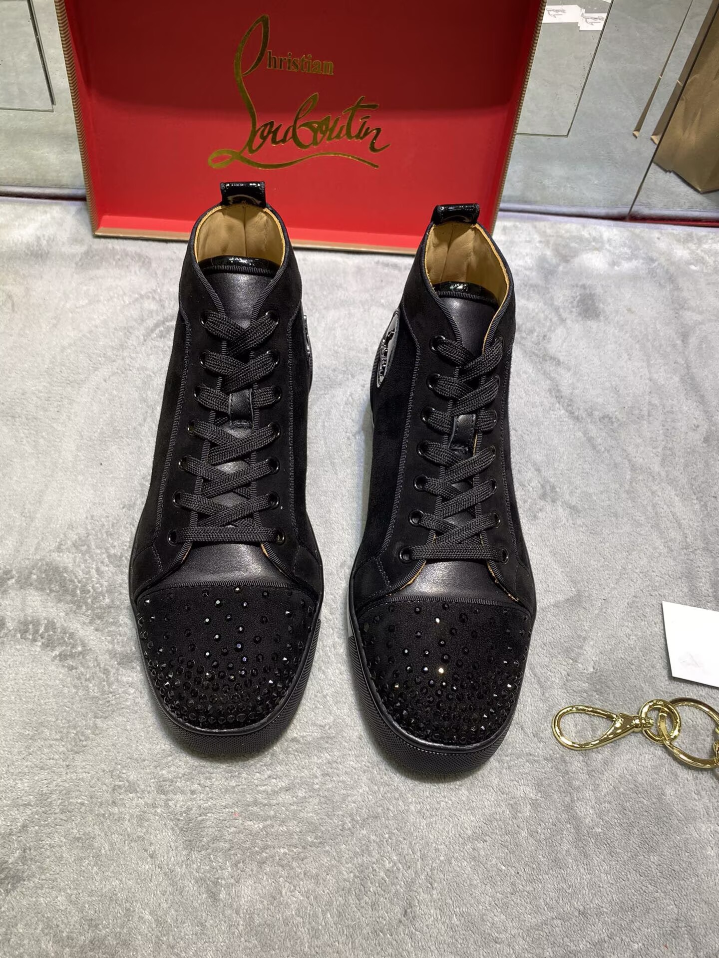 Christian Louboutin Red bottom High-Top - CCSHOES