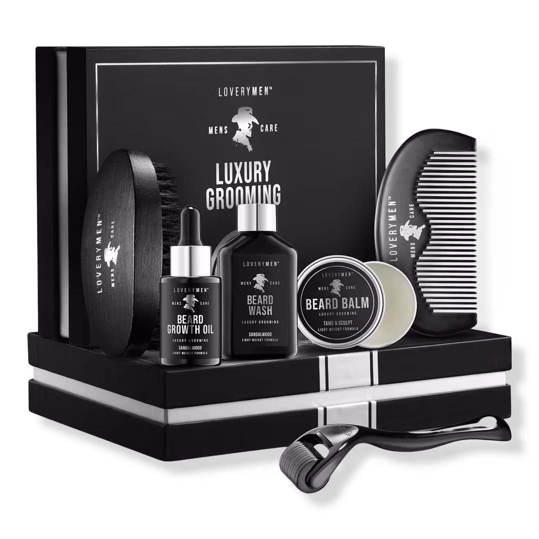 Lovery  Sandalwood Mens Grooming Gift Set