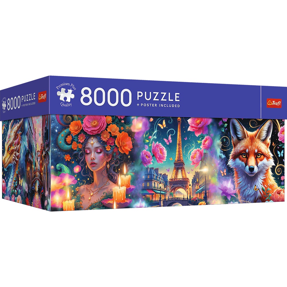 Puzzle Premium Plus Quality 8000 El. Colorful World