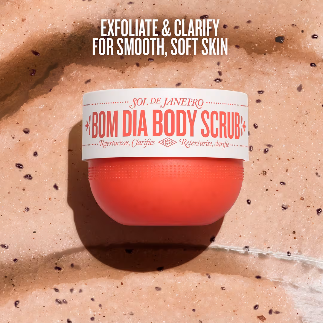 Sol de Janeiro  Bom Dia Body Scrub with 10% AHA BHA Resurfacing Complex