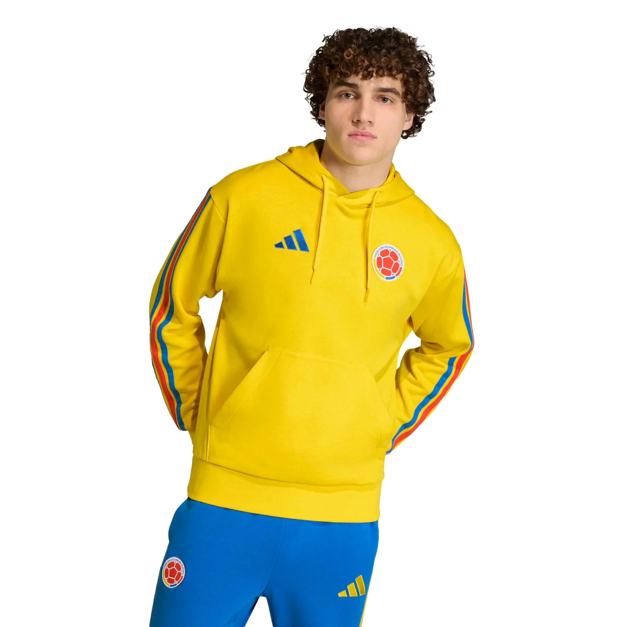 adidas 2026 Colombia Men's DNA Fleece Hoodie