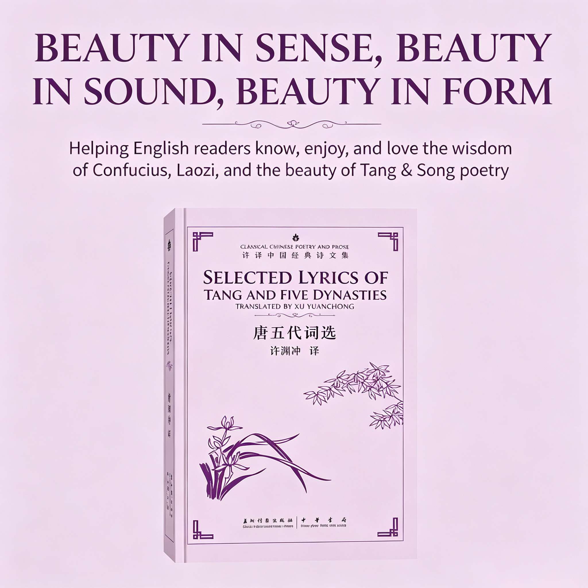 Selected Lyrics of Tang and Five Dynasties (Chinese-English Bilingual Edition) – Translated by Xu Yuanchong | Classical Chinese Poetry Collection