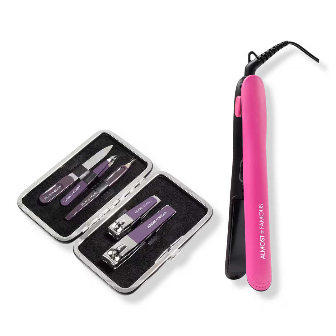 Almost Famous  Fierce Glam Hair & Nail Travel Set