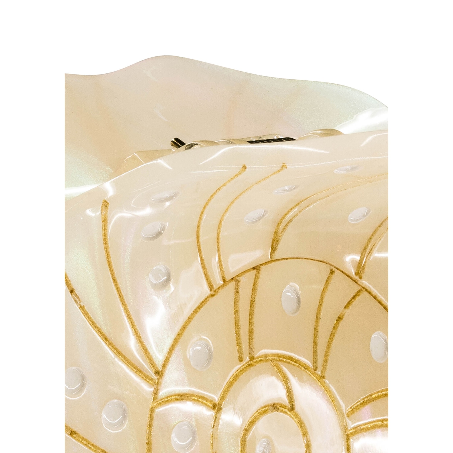 Seashell Haarklammer 100% Edelstahl
