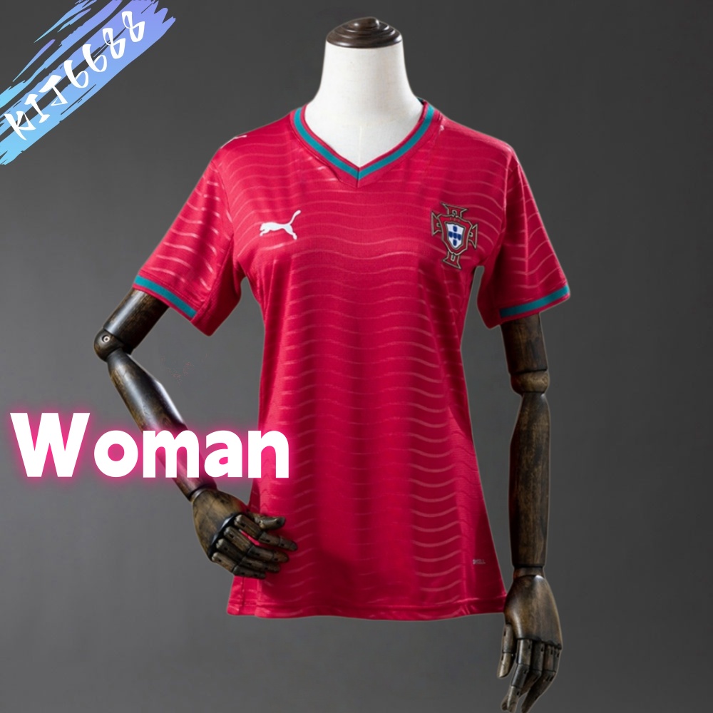 26/27 Portugal home Woman Football Shirt  (Fan Edition)