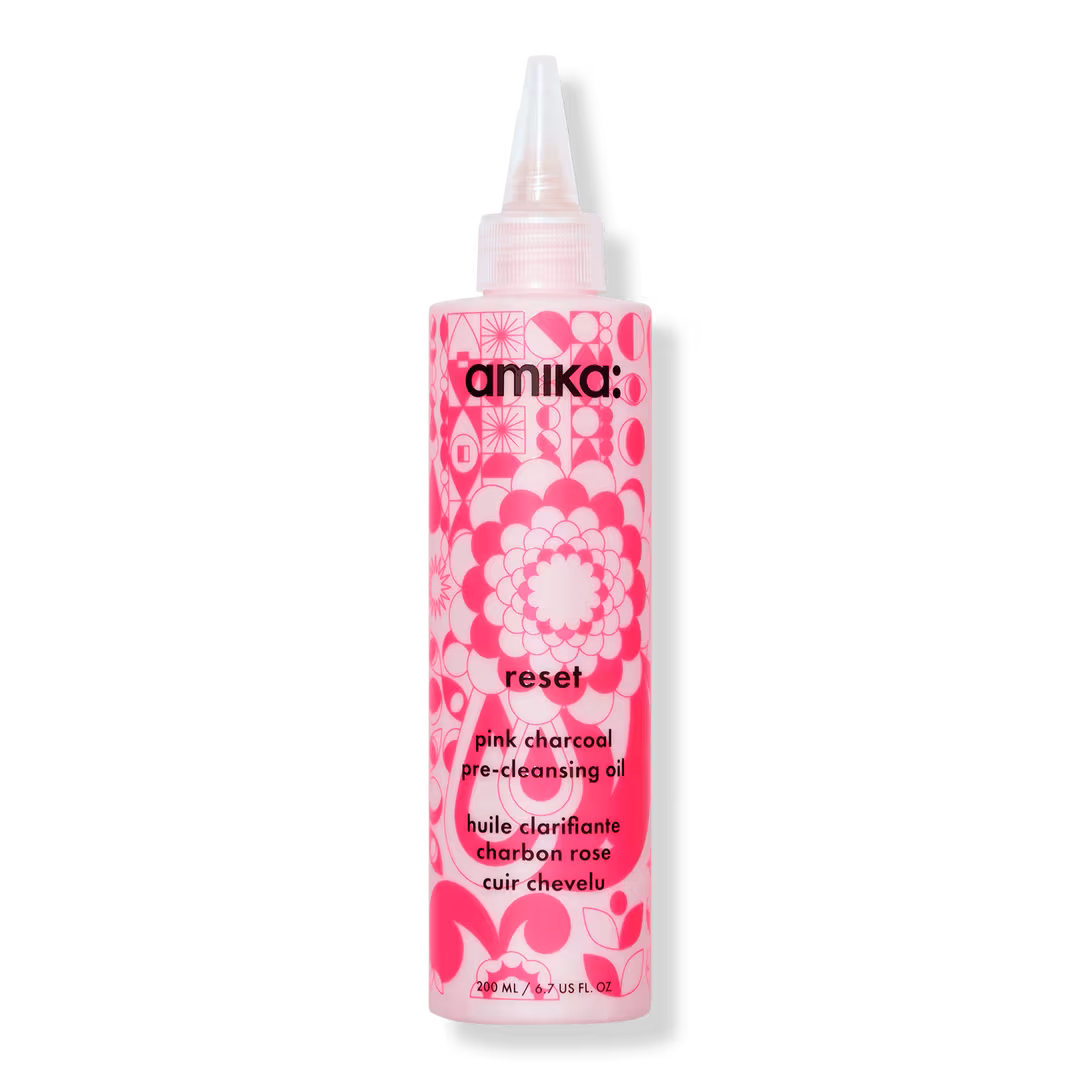 amika  Reset Pink Charcoal Scalp Cleansing Oil