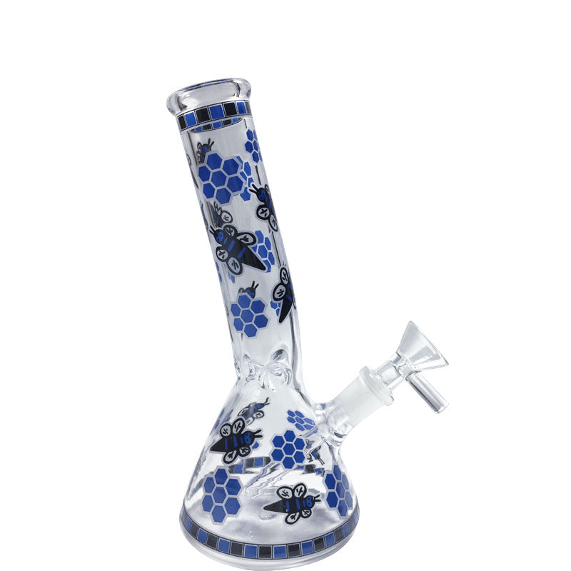 8 Glow-In-The-Dark Honeybee Beaker Bong