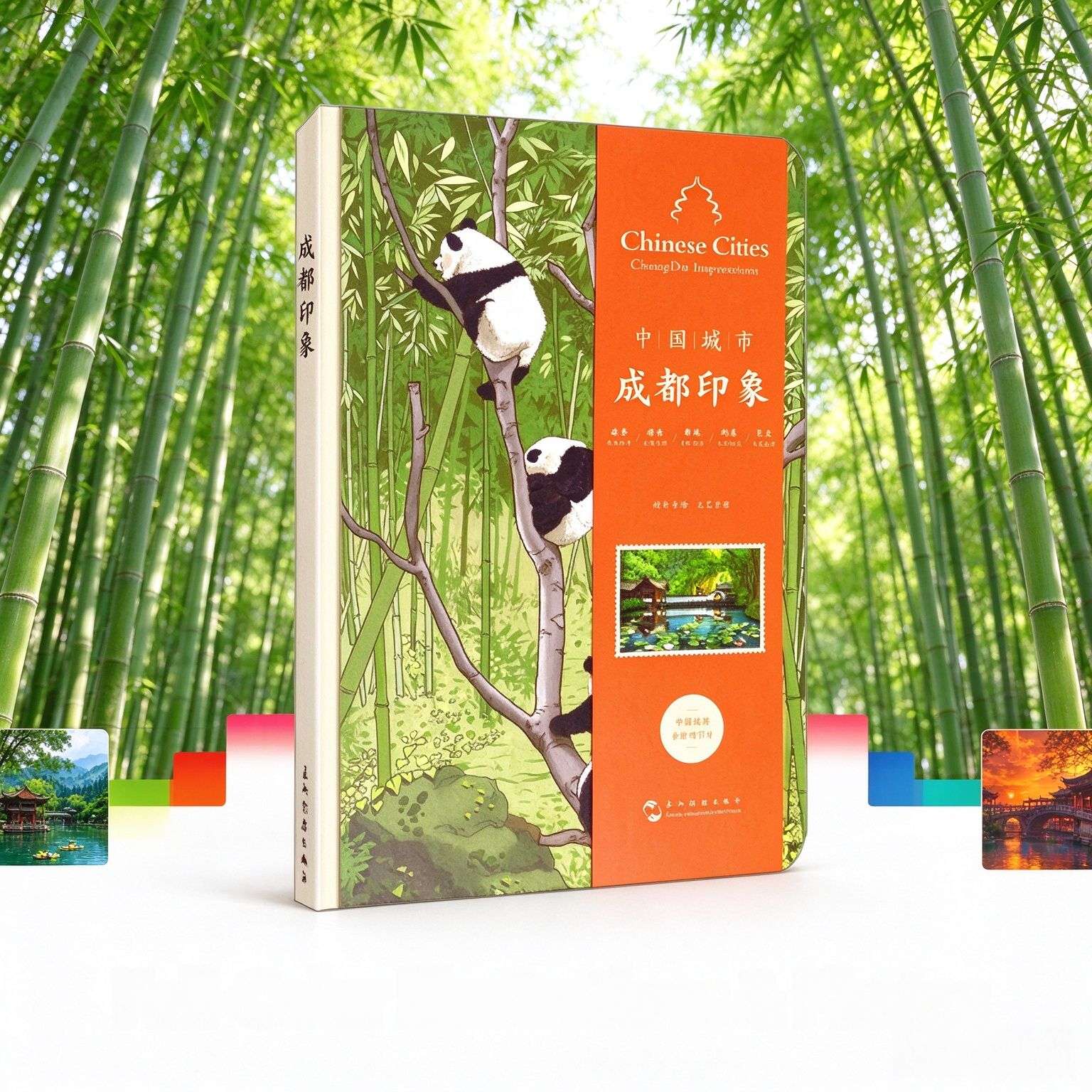 Chengdu Impressions: A Bilingual Travel Notebook & Cultural Guide (Chinese-English)