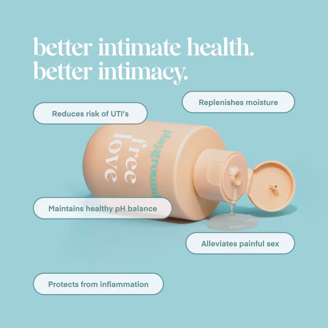 Playground  Free Love Extra-Gentle Water-Based Personal Lubricant
