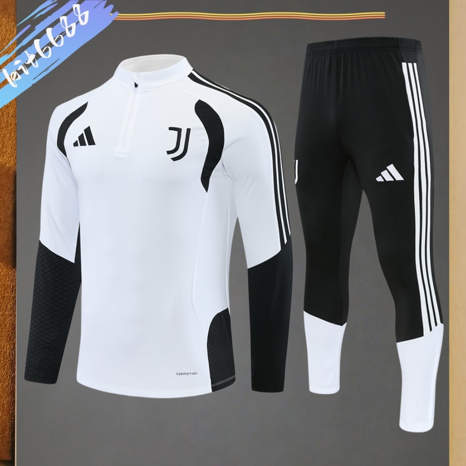 2026/2027 Juventus Adult Half Zip Training Suit (Adult Kids Kit)