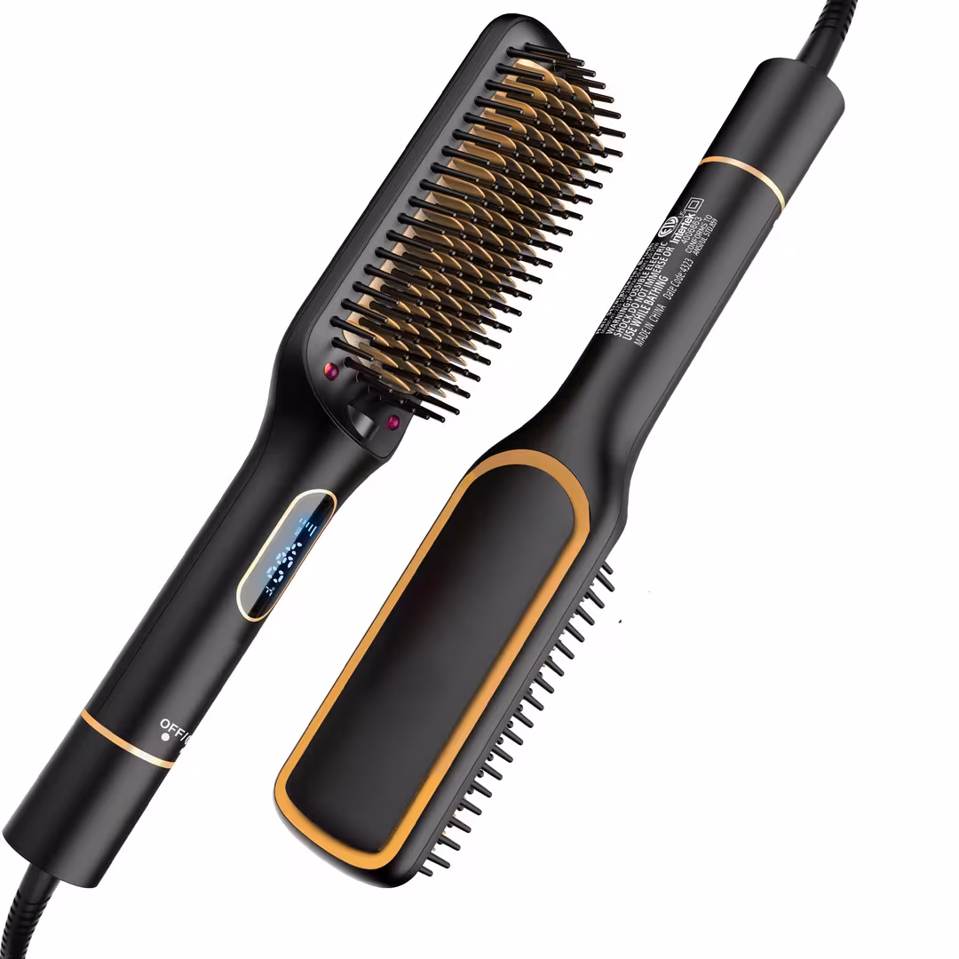 NICEBAY  Ceramic Straightener Brush