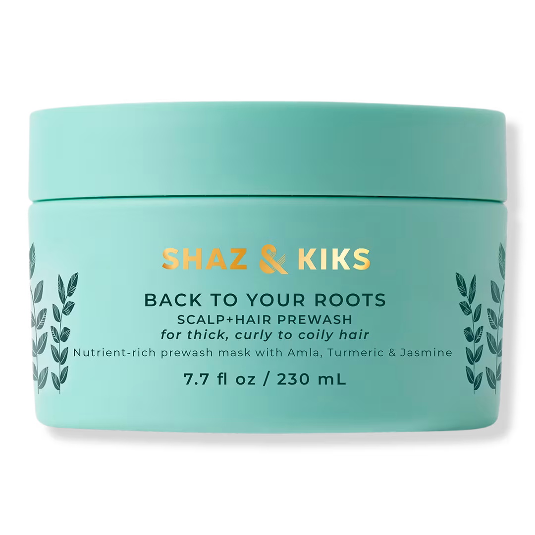 SHAZ & KIKS  Scalp & Hair Prewash Mask for Thick, Curly to Coily Hair