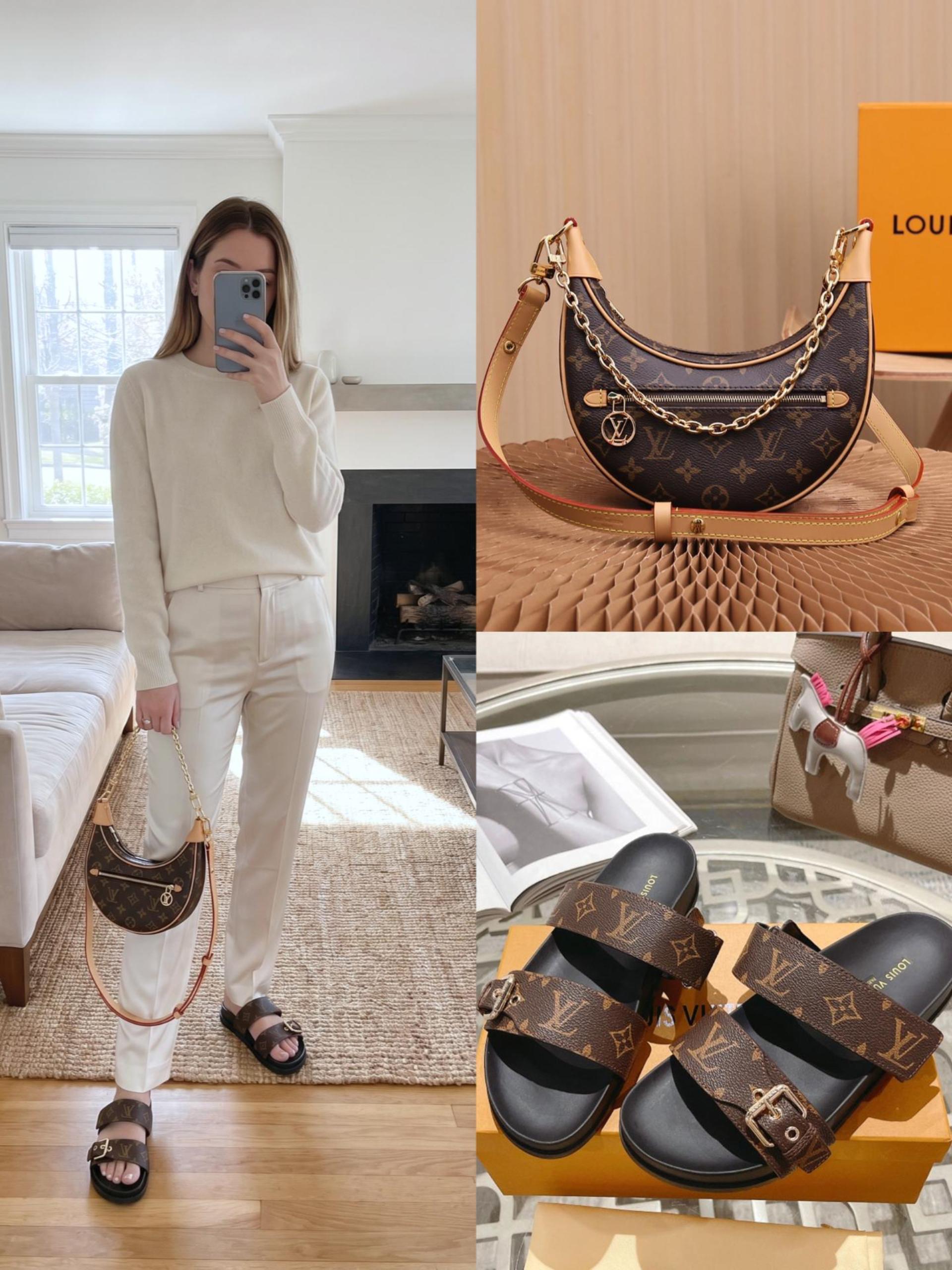 LV Shoes & Bag Set