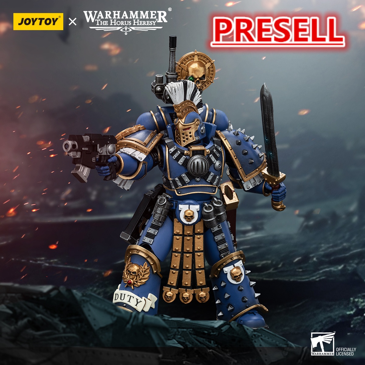 JOYTOY JT00232 Warhammer The Horus Heresy Ultramarines Remus Ventanus - JOYTOY WORLD