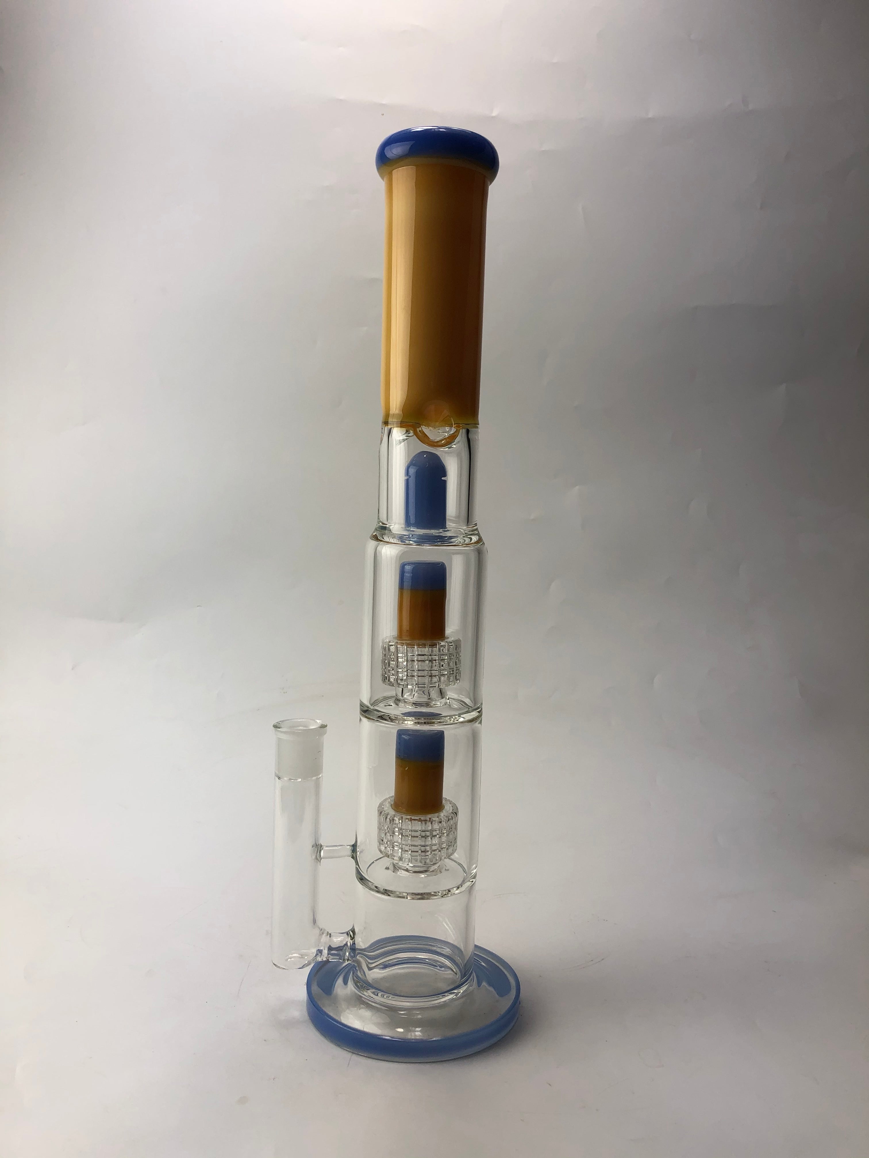 17 Double Matrix Perc Water Bong