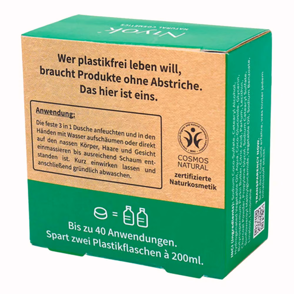 3in1 feste Dusche Körper+Haare+Gesicht - Early spring