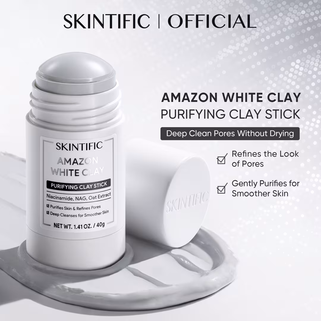Skintific  Amazon White Clay Purifying Clay Stick