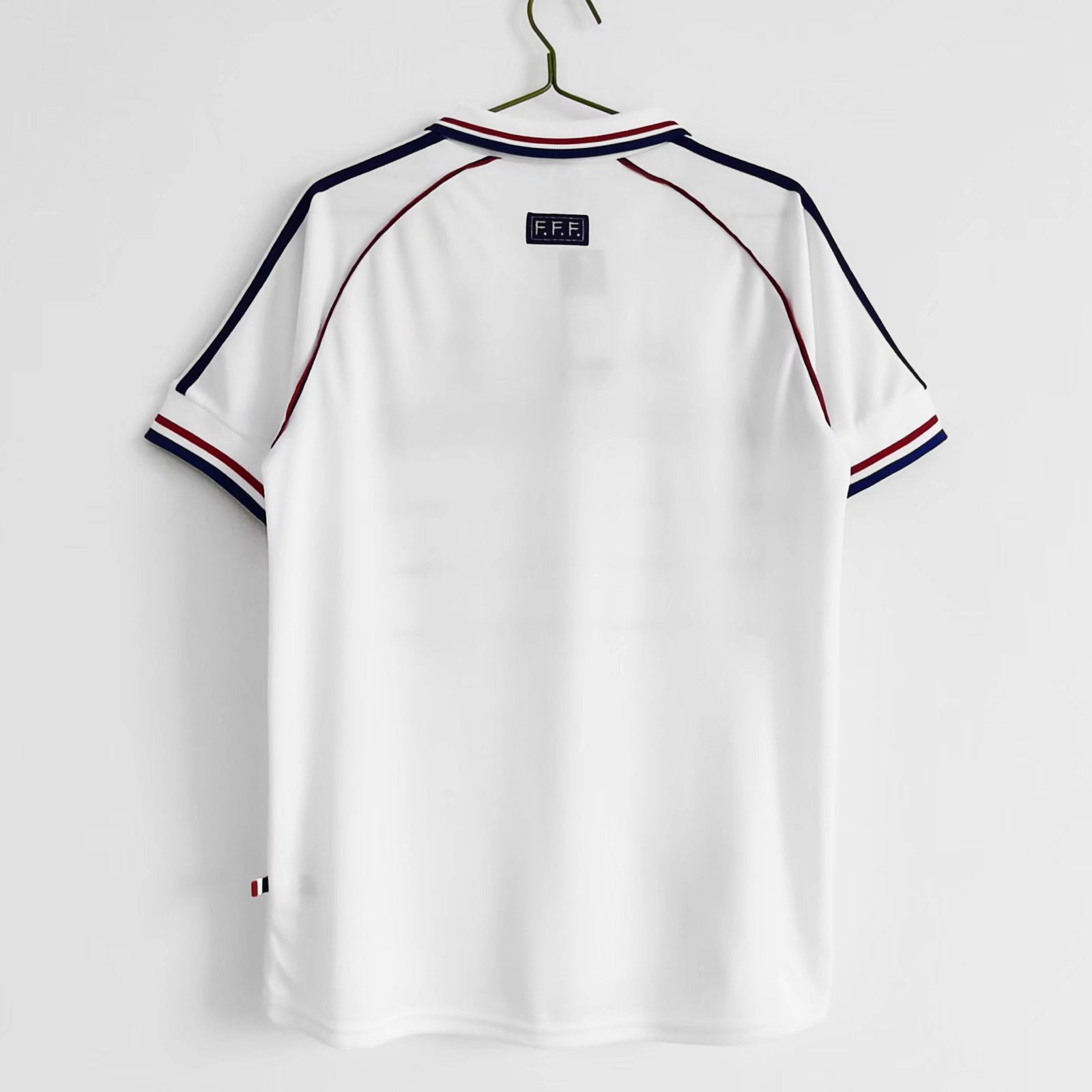1998 France Away Retro Football Shirt （No English Edition）