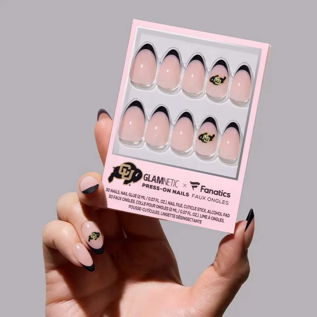 Glamnetic x Fanatics Nail  Colorado Buffaloes Press-On Nails