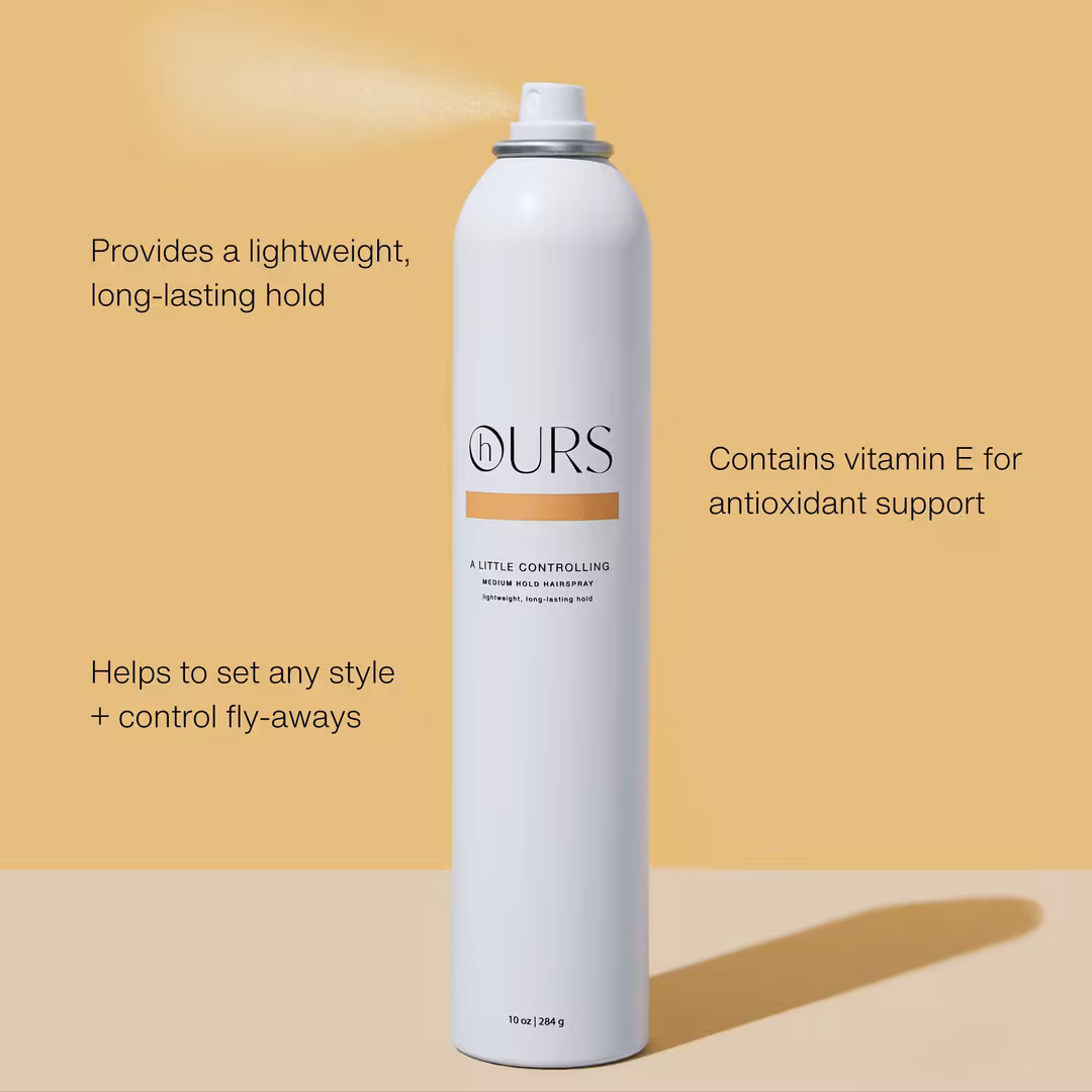 hOURS haircare  A Little Controlling Medium Hold Hairspray