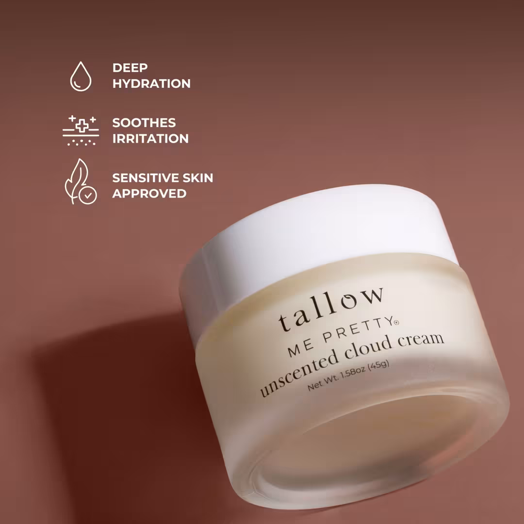 Tallow Me Pretty  Unscented Cloud Cream
