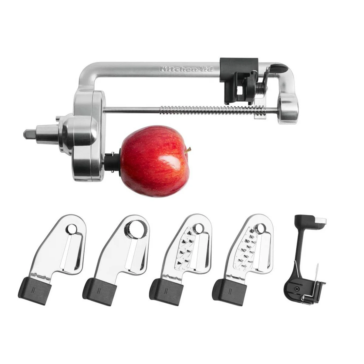KitchenAid Spiralizer Attachment + Angel Hair & Thin Slice Blade Spiralizer Accessories