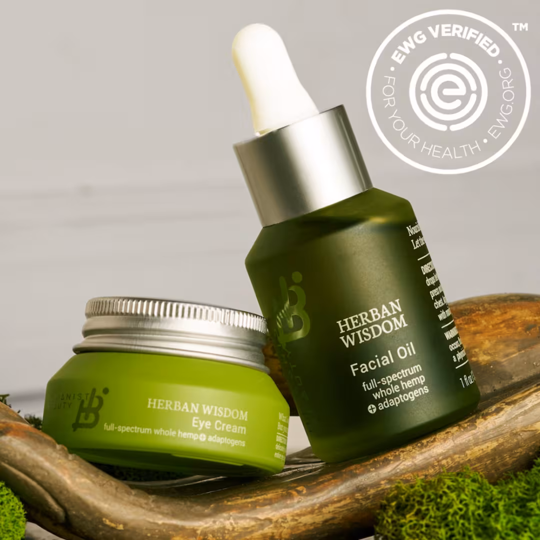 Humanist Beauty  Herban Wisdom Eye Cream + Facial Oil
