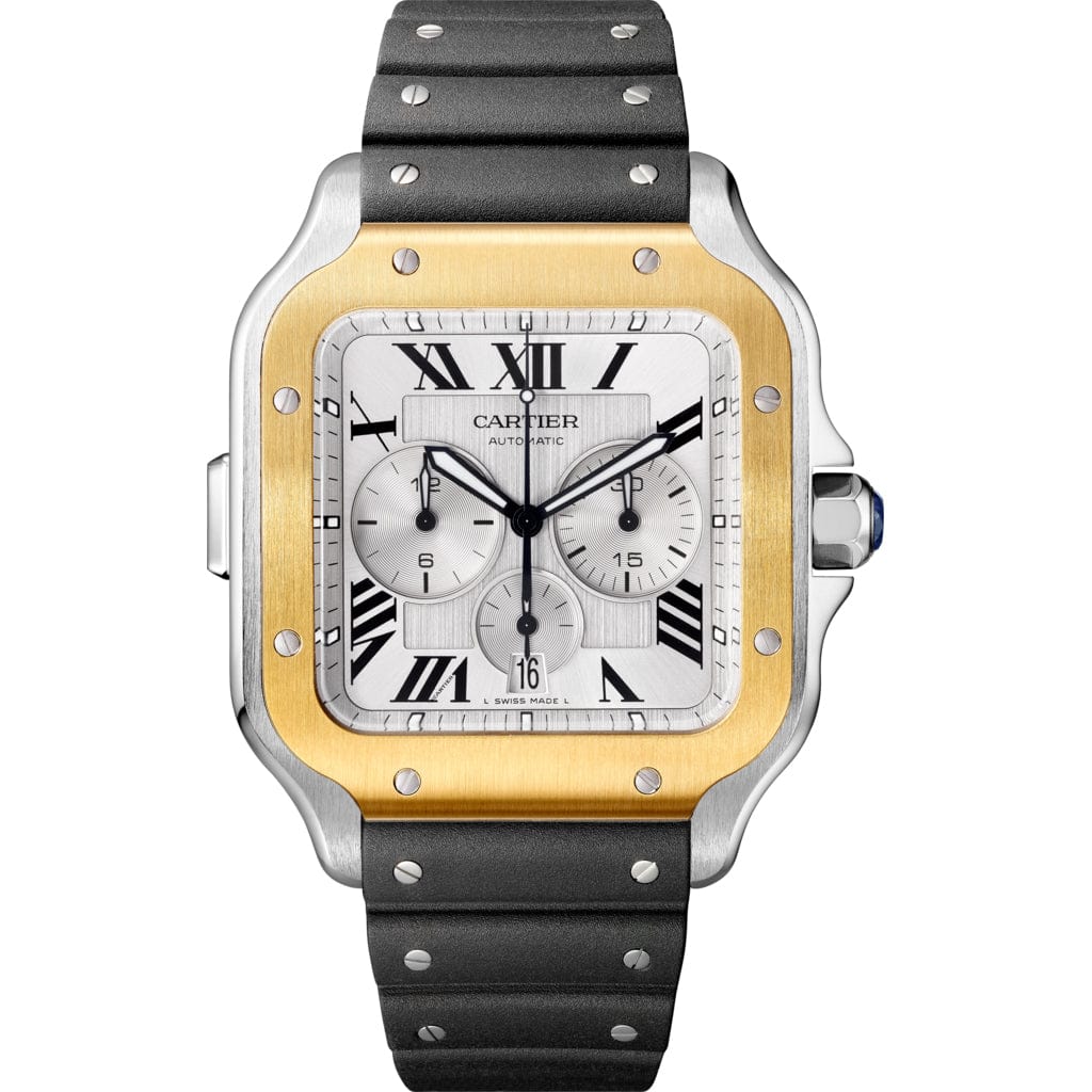 Cartier Santos de Cartier Chronograph Watch XL W2SA0008(Box NOT Included)