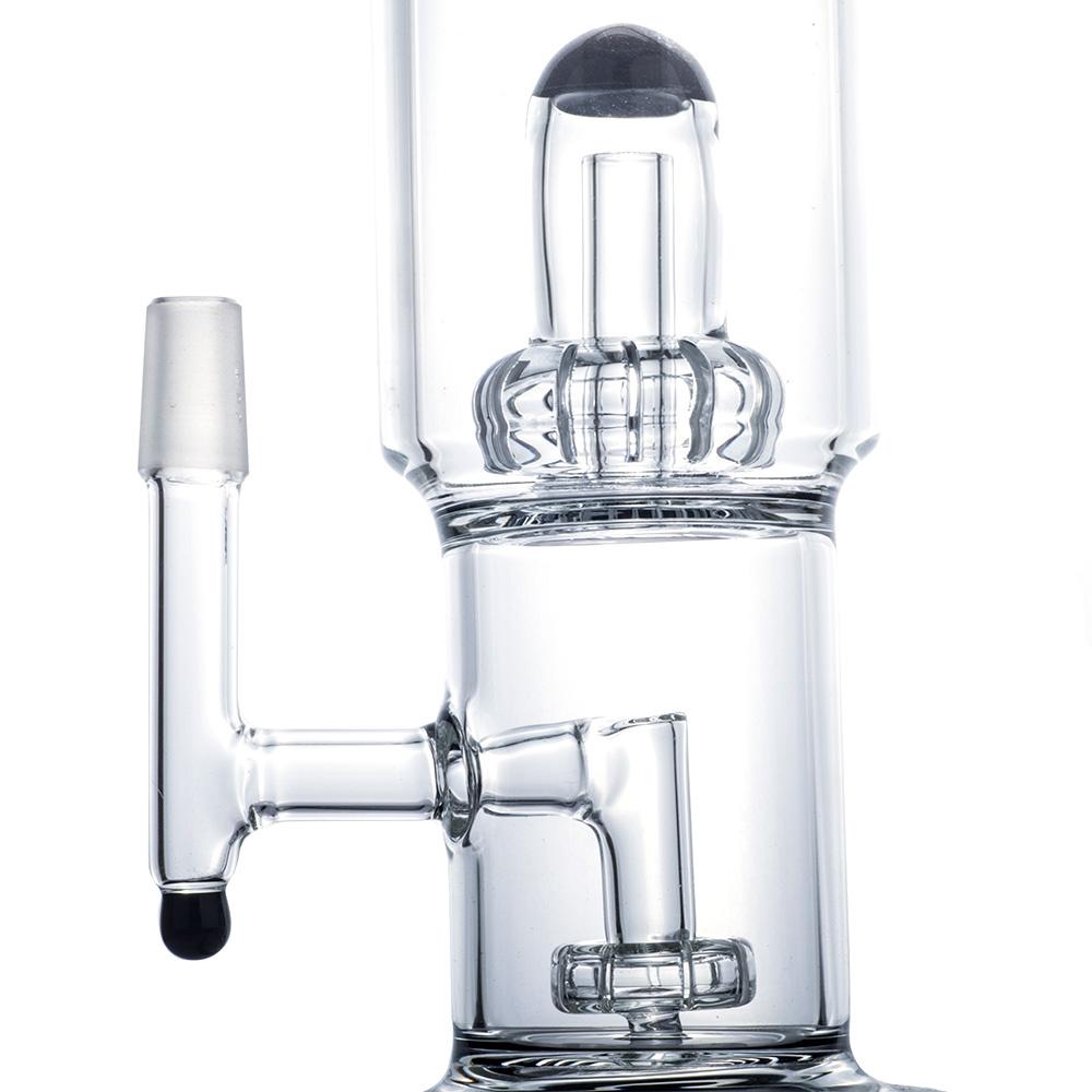 12 Disc/UFO Perc Glass Bong