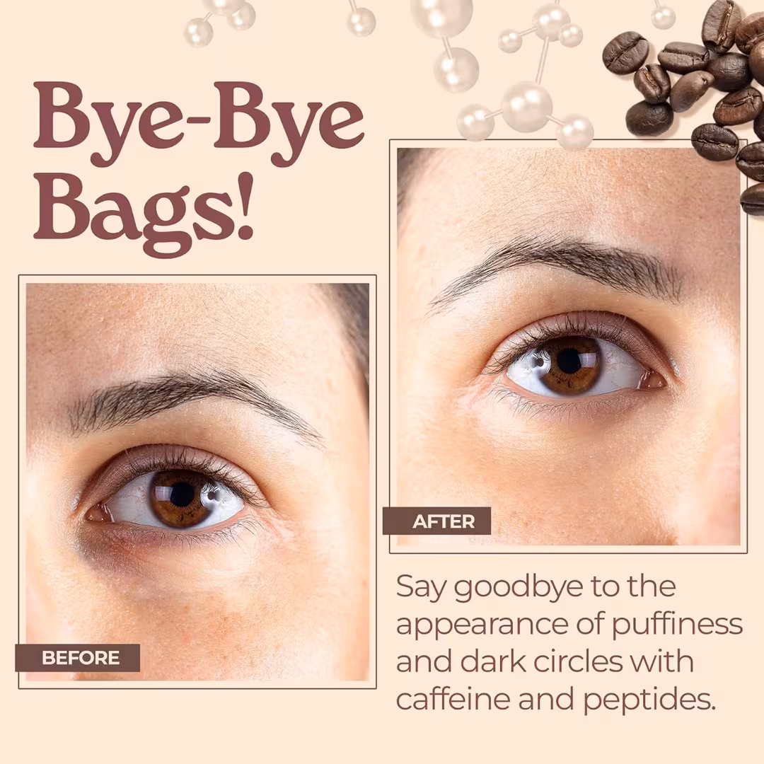 Tree To Tub  Caffeine Eye Cream for Dark Circles & Puffiness