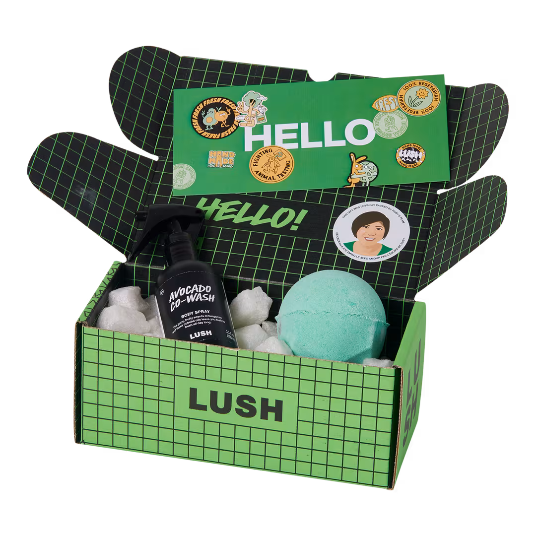 LUSH  Avo Good Time Bath And Body Duo