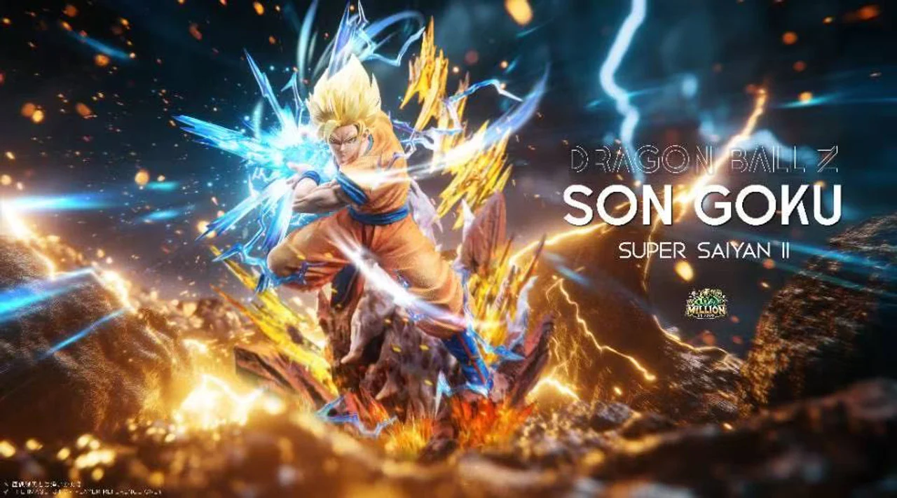 Dragon Ball - SS2 Goku | 1:6 Resin Statue | by Million Studio