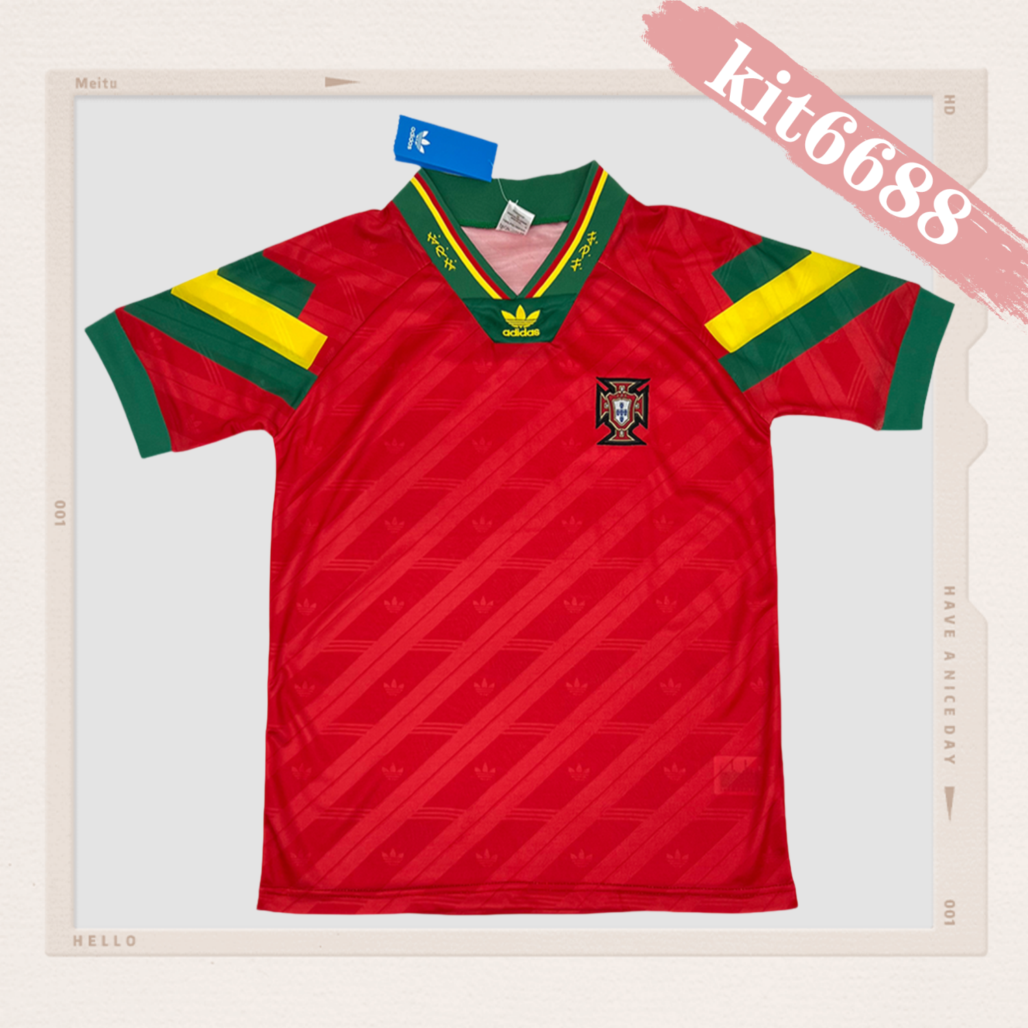 1992/1994 Portugal Home Retro Football Shirt