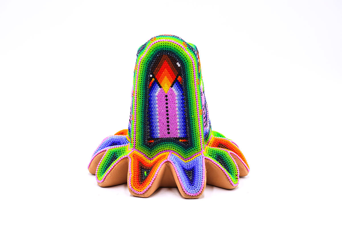 Quetzalcóatl - Obra de Arte Huichol