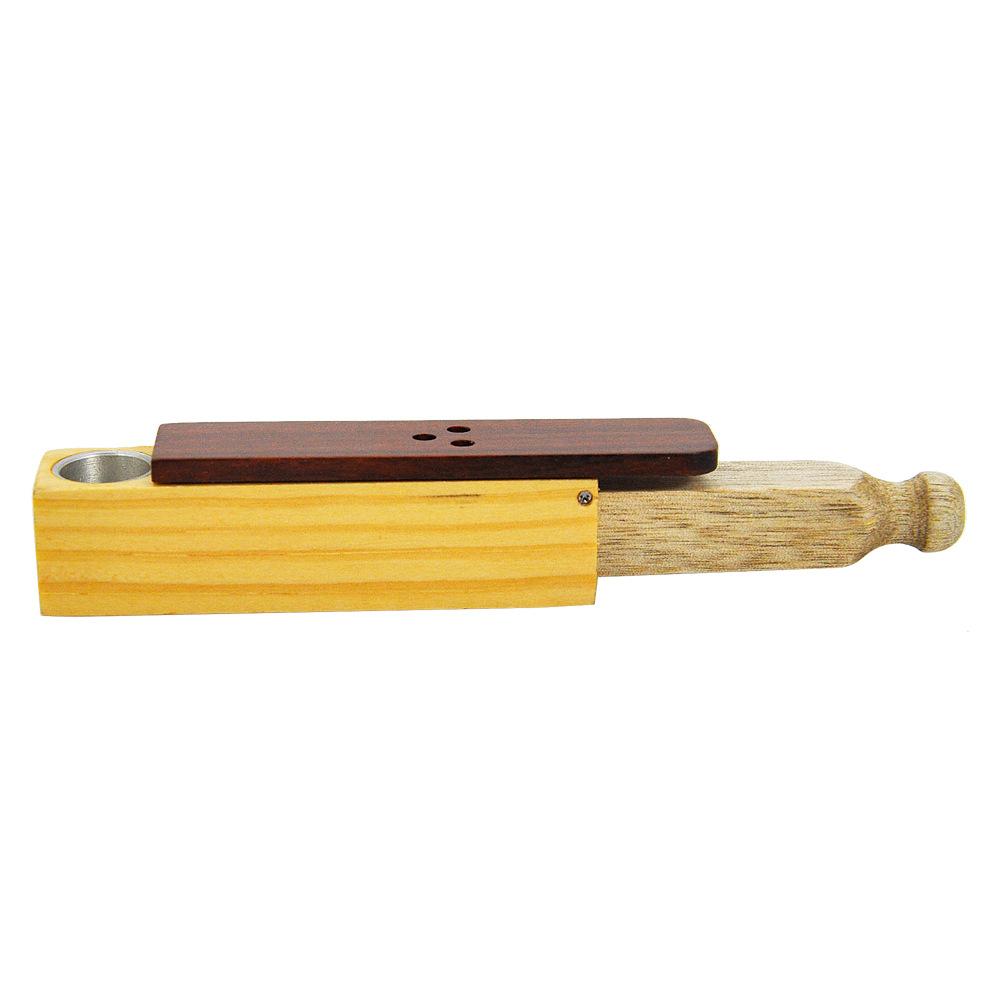Push-pull Wooden Pipe