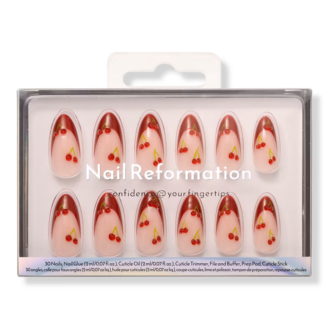 Nail Reformation  Cherry Press On Nails