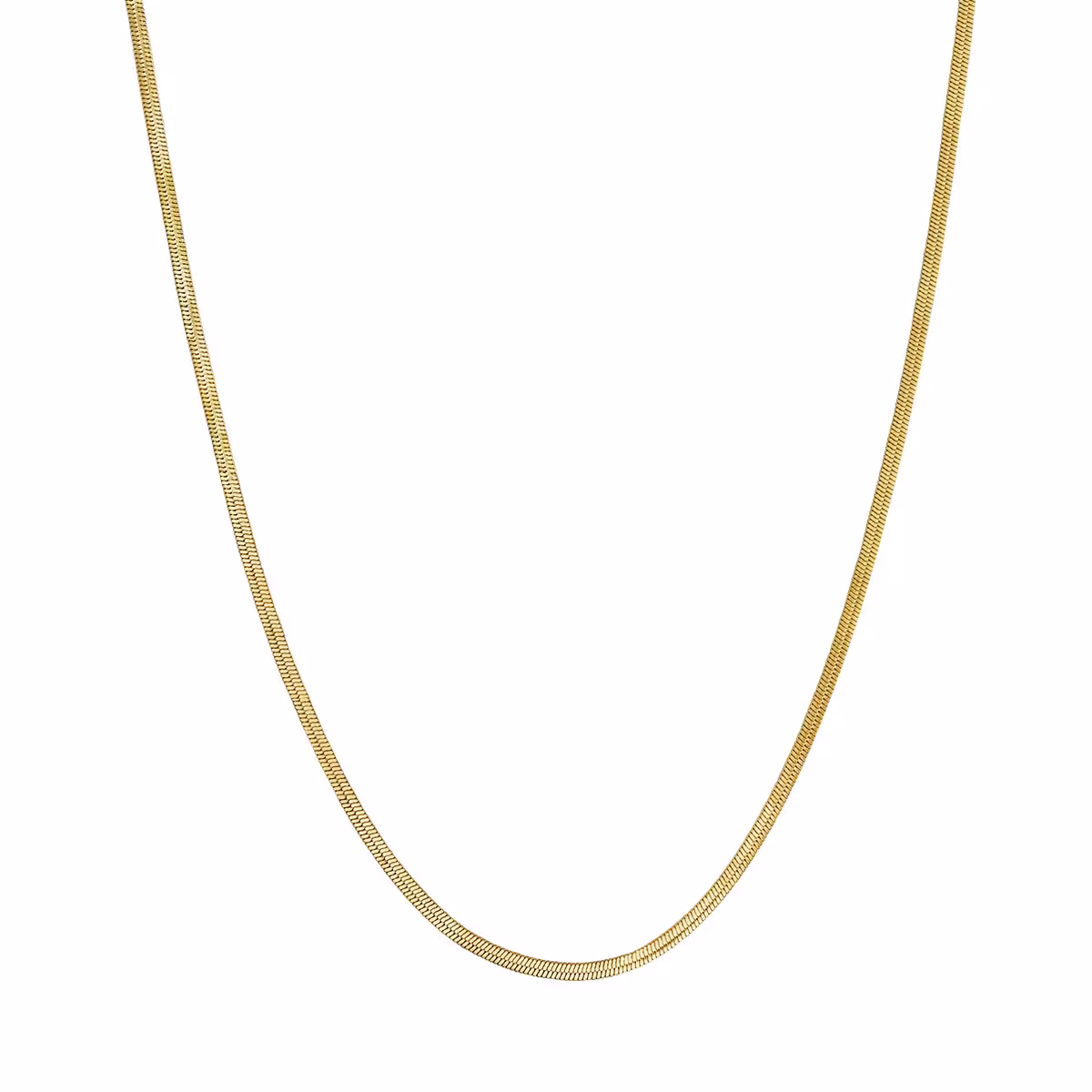 Halskette Sterling Silber in Gelbgold