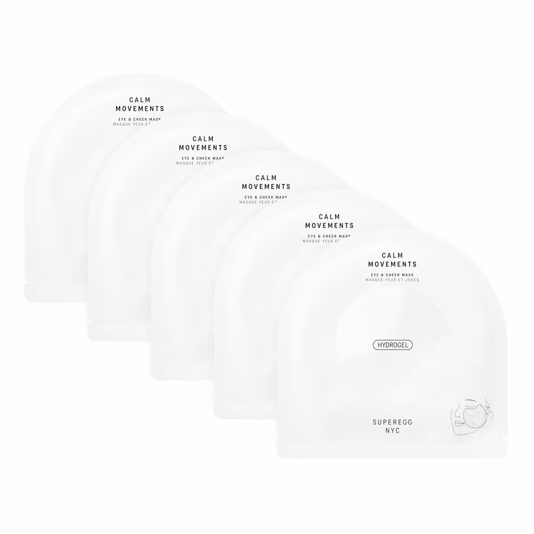 Superegg  Calm Movements Eye & Cheek Mask