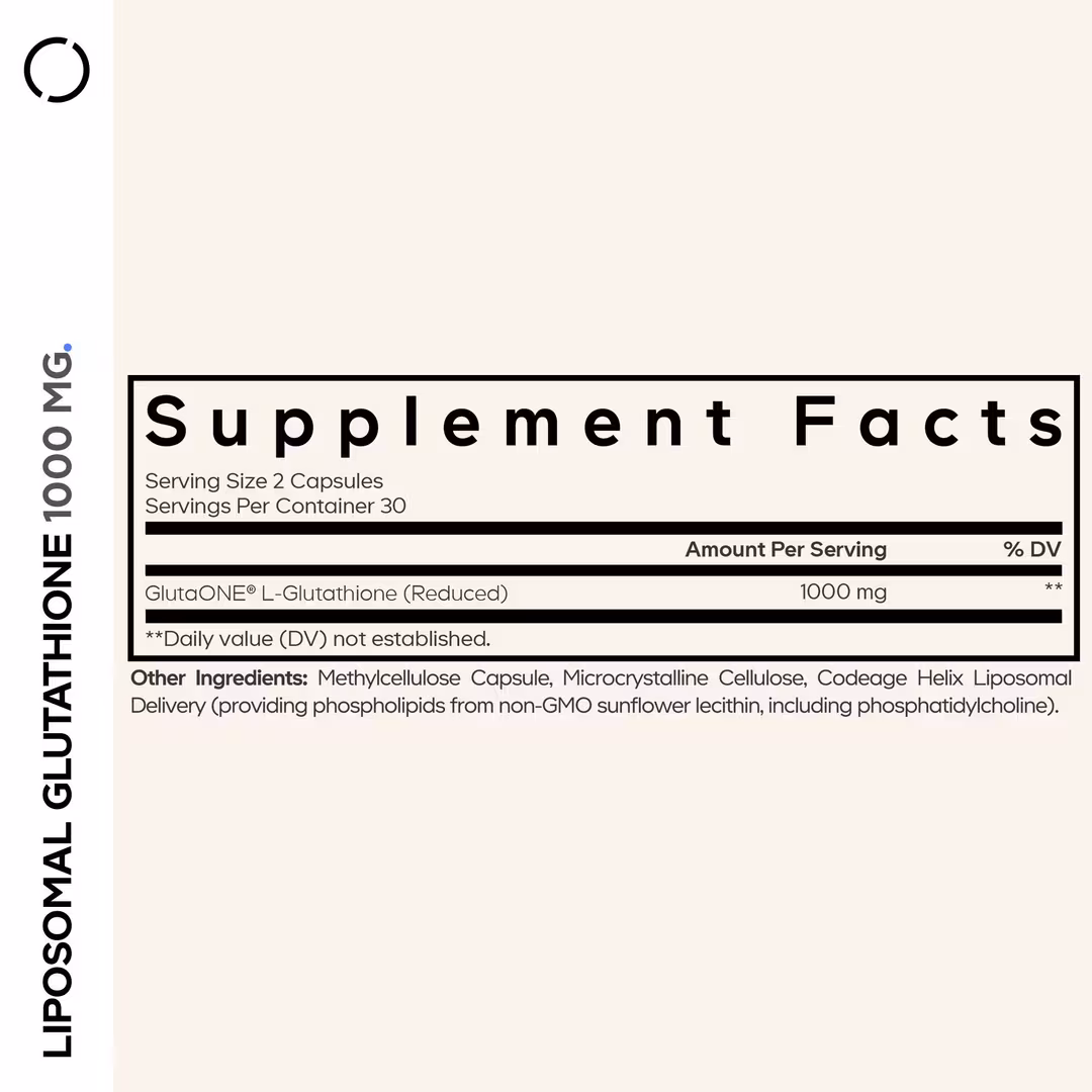 CODEAGE  Liposomal Glutathione with Phospholipid Complex