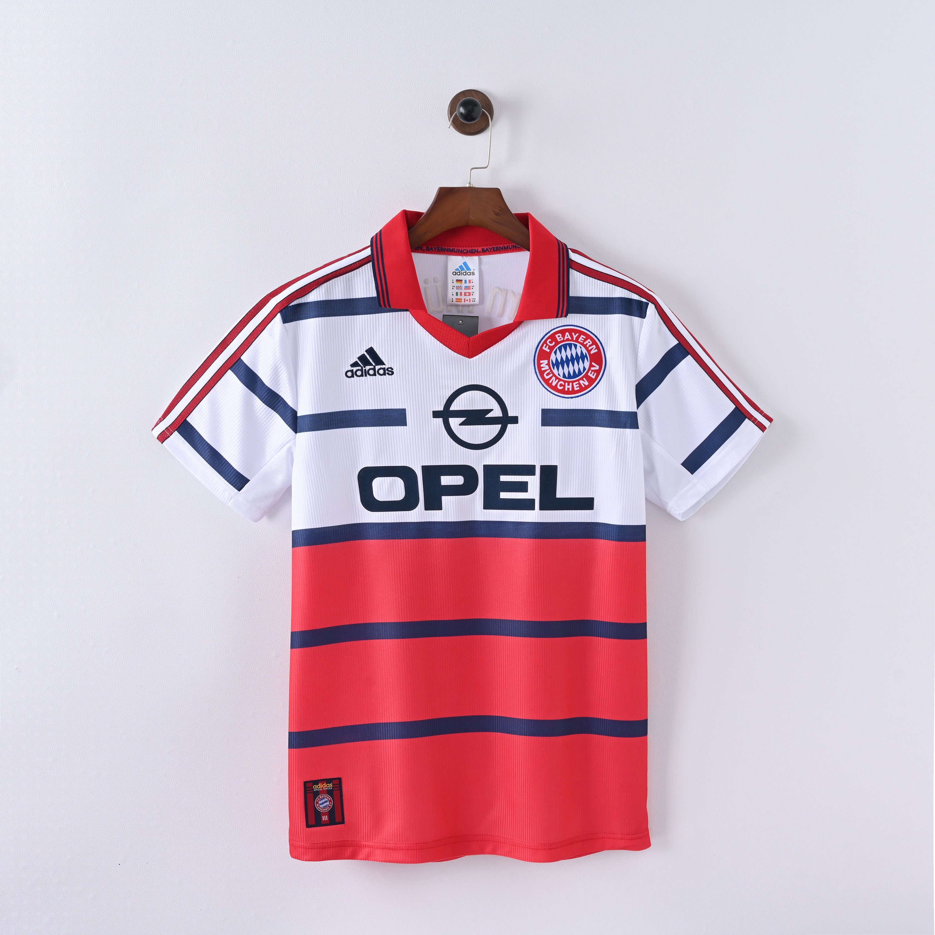 Bayern Munich Retro Vintage Away Jersey Men 1998-2000