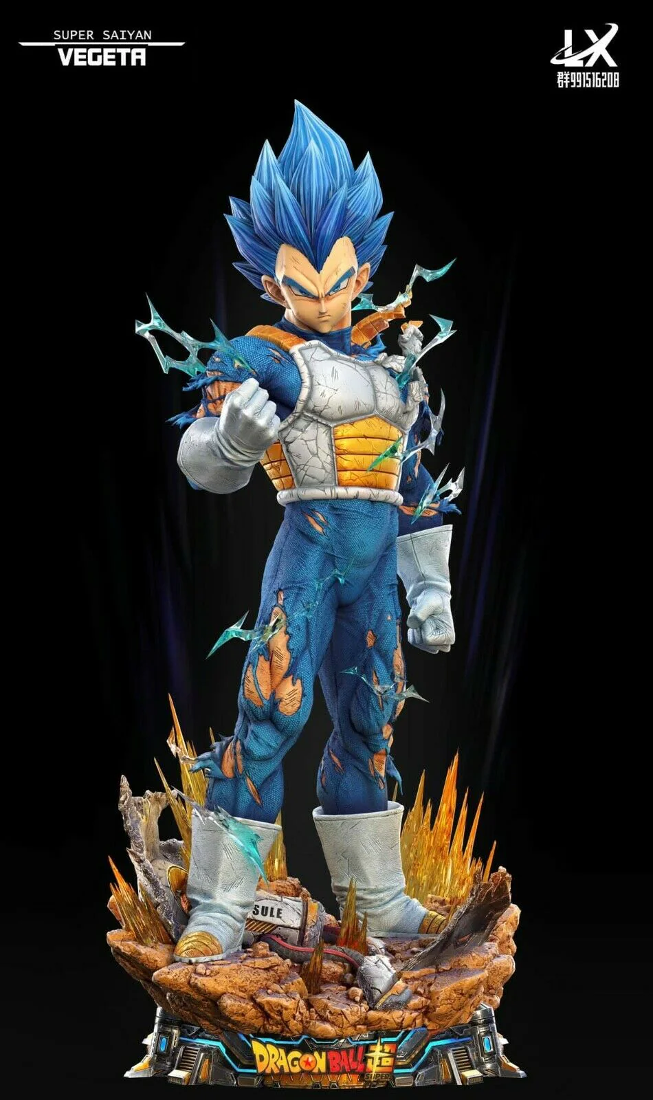 Dragon Ball Z - Vegeta Lifesize | 1:1 Resin Statue | vo LX Studio