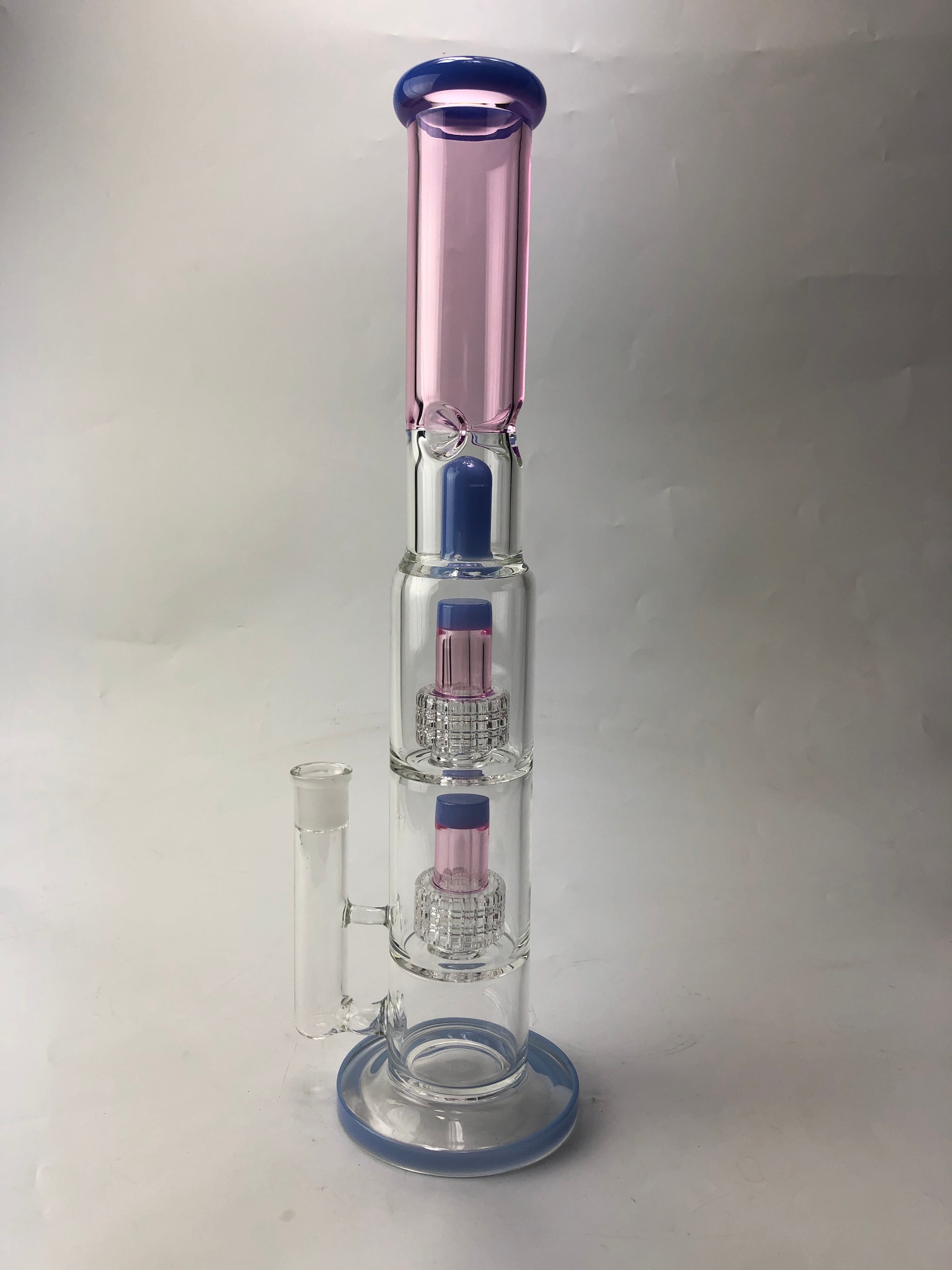 17 Double Matrix Perc Water Bong